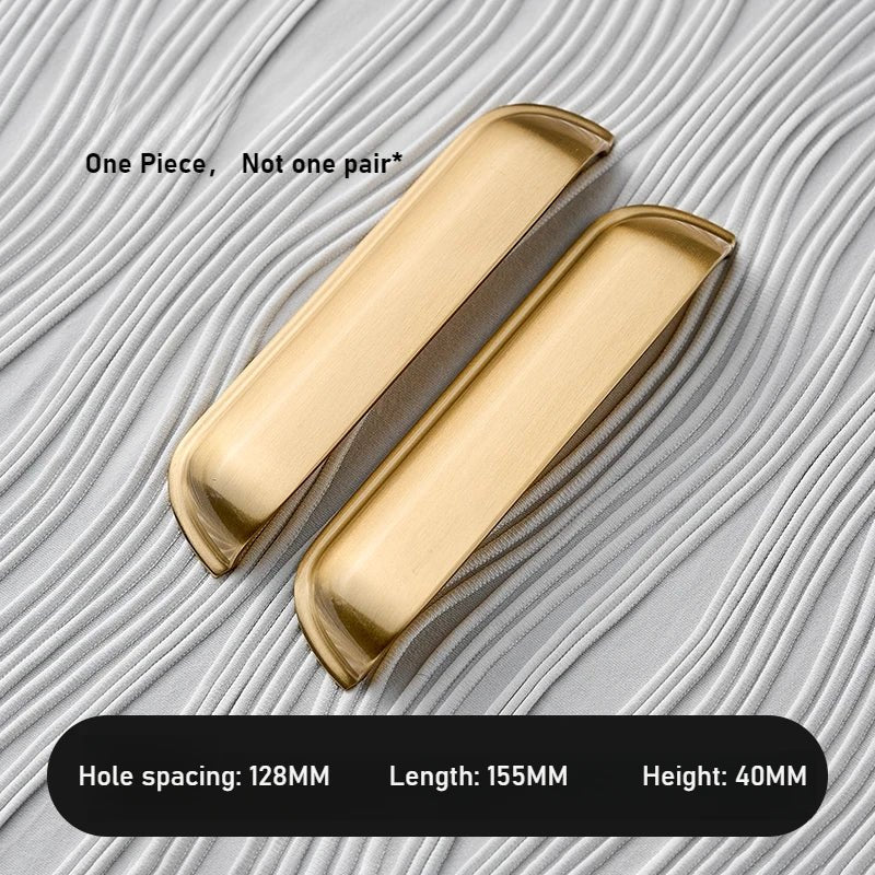 Brass Drawer Handle – Shell Coastal Style