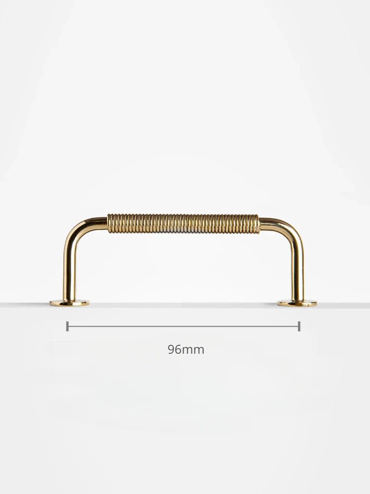 Minimalist Brass Cabinet Pull – Gold Finish  