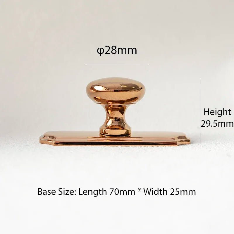 Sleek Antique Bronze Brass Cabinet Pull – Gold Drawer Handle Design
