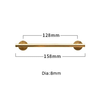 Extra Long Cabinet Handle – Solid Brass T-Bar  