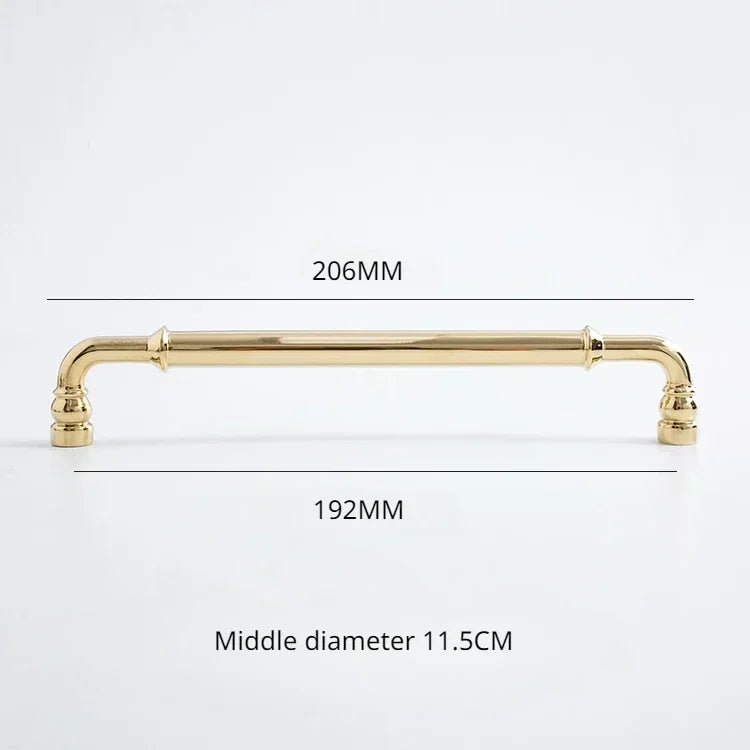 Luxury Brass Cabinet Handles & Knobs for Kitchen and Furniture Use