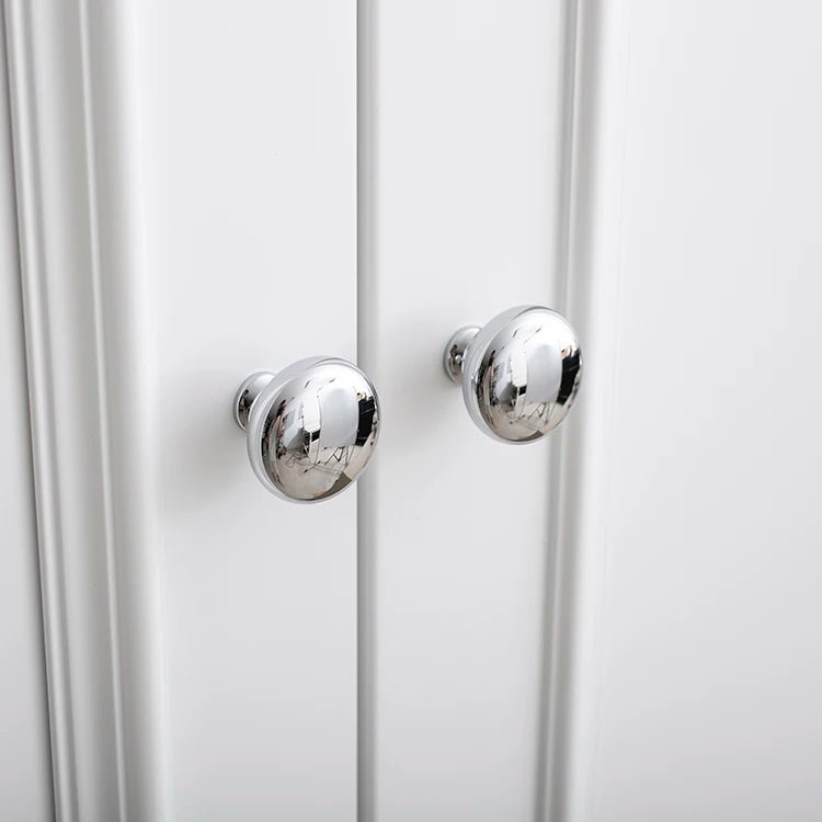 Premium Sleek Brass Handles with Modern Chrome Finish