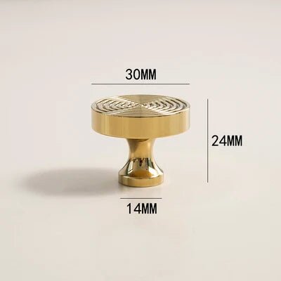 Durable Brass Knob Pull Handle – Modern Cabinet Drawer Design