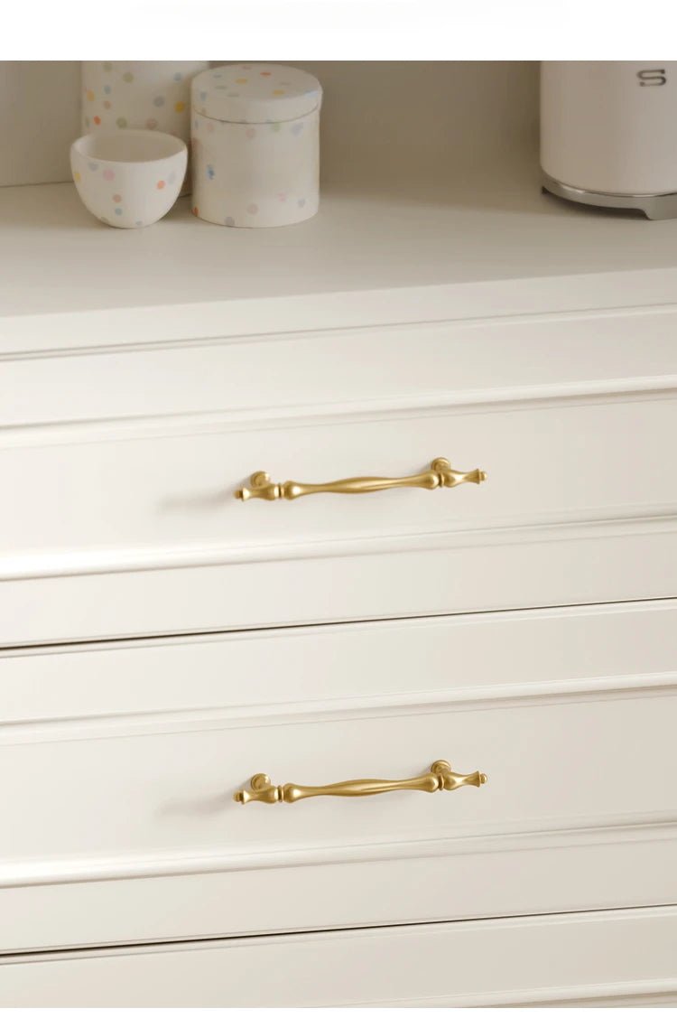 Durable Brass Pulls and Knobs for Furniture and Cabinet Handles