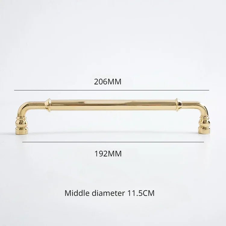 Luxury Bright Gold Cabinet Knobs – Modern Pull Handles for Drawers
