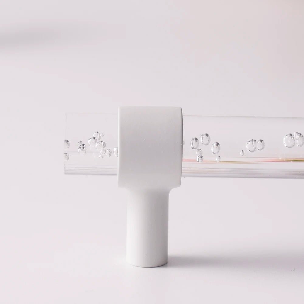 Contemporary Bubble Acrylic & Brass Pulls – Modern Drawer Handles