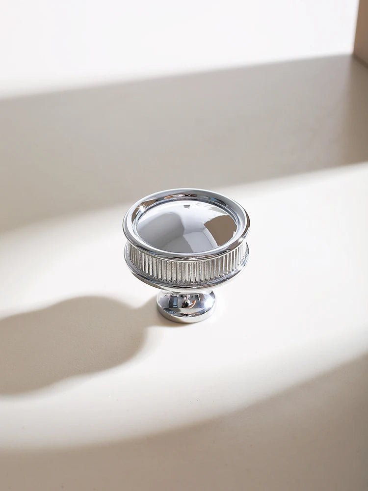 Durable Chrome Brass Drawer Knobs – Plate Handle Pulls for Furniture
