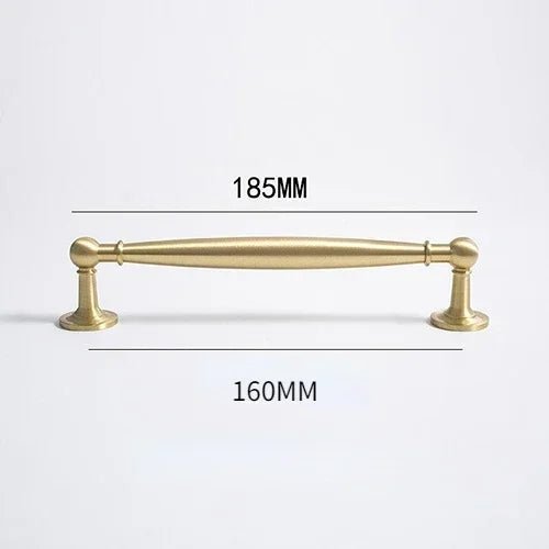 Stylish Classic Brass Drawer Pulls – Elegant Cabinet Handles for Furniture
