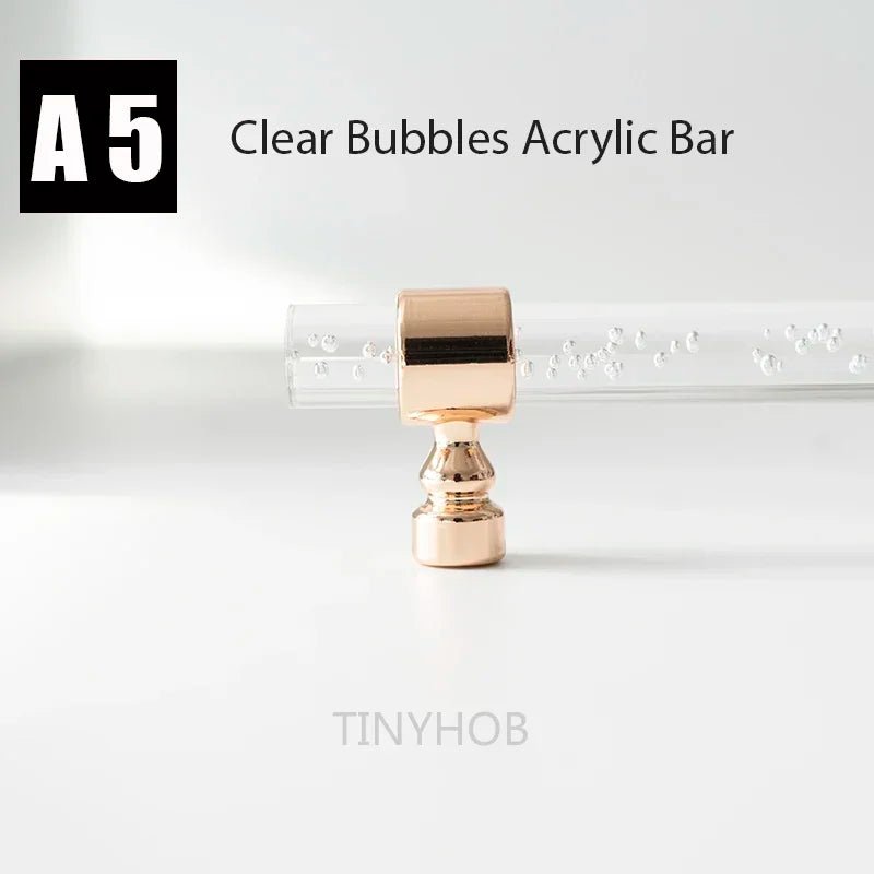 Stylish Clear Acrylic Pull – Modern T-Bar Handle for Furniture