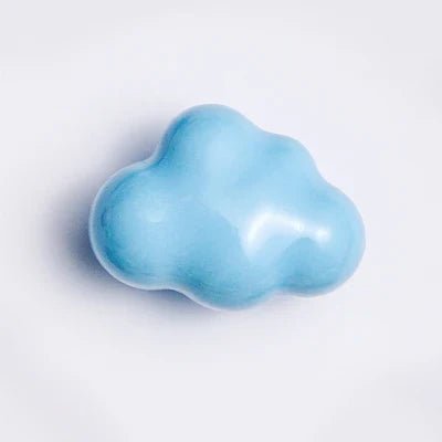Luxury Cloud Ceramic Knobs – Pink Kids' Drawer Handles for Furniture