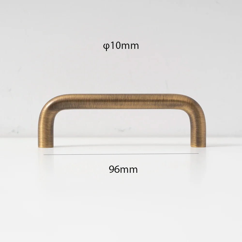 Sleek Bronze Knobs for Small Cabinets – Minimalist Handles
