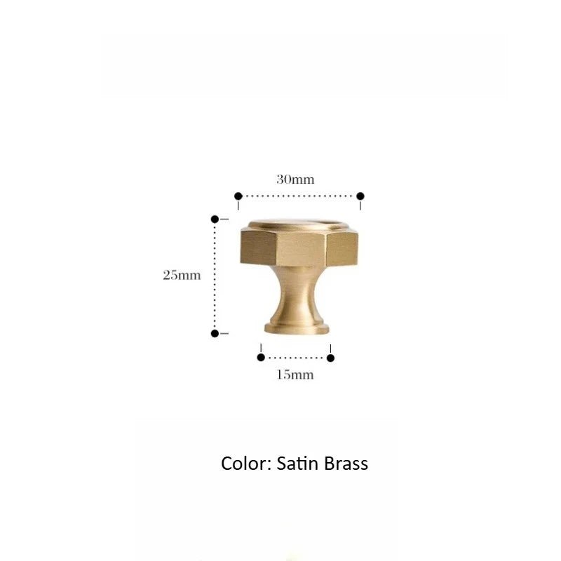 High-Quality Parisian Brass T-Bar Cabinet Knobs for Elegant Design