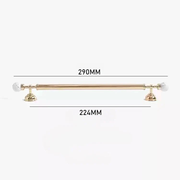 Glam Pink Crystal Brass Handles for Cabinet Pull Design