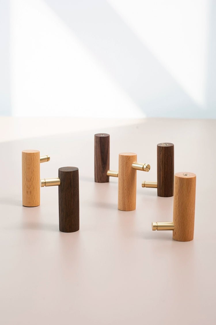 Premium Solid Brass Bearing Hooks – Clothes Hooks for Walls