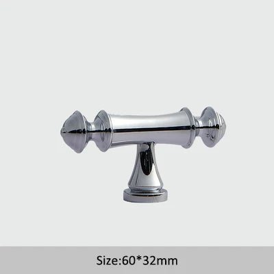 Stylish Solid Brass T-Bar Pull – Modern Handle for Drawers and Cabinets