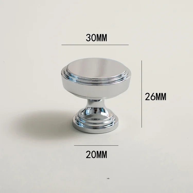 Durable Solid Brass T-Bar Pull Handles for Modern Cabinets