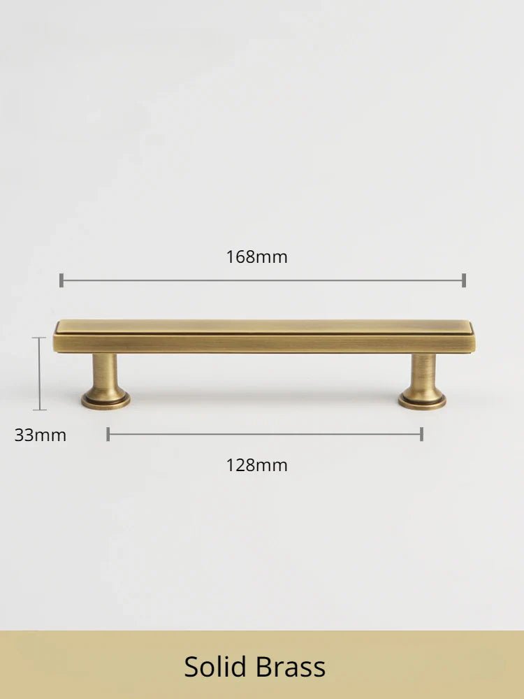 Elegant Antique Bronze Bar Pulls – Vintage Cabinet Handles for Drawers