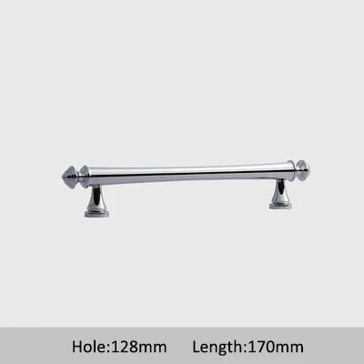 Contemporary Solid Brass T-Bar Pull – Modern Handle for Cabinet Design