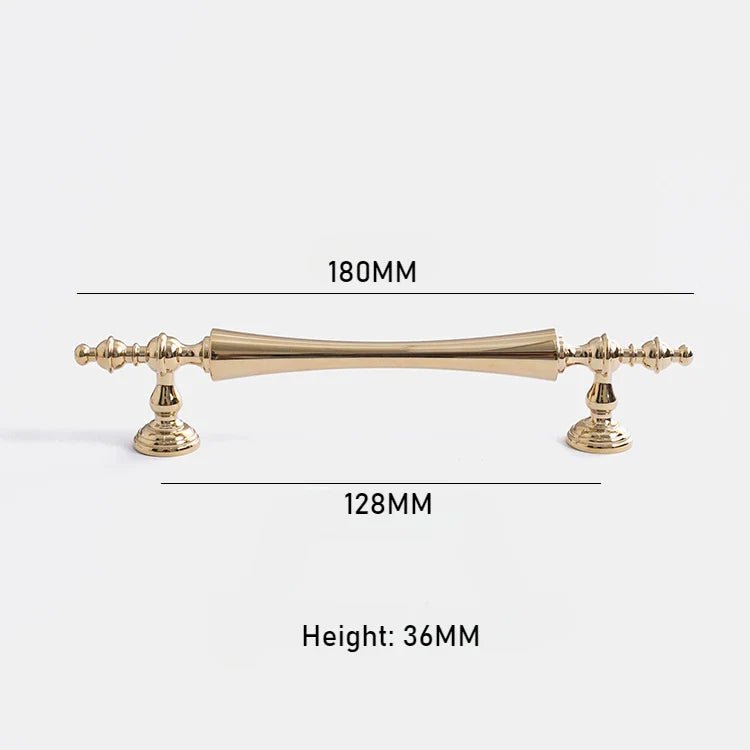 PVD Coated Brass Handle – Sleek Cabinet Hardware  