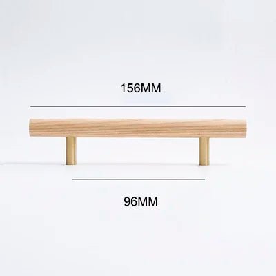 Durable Solid Walnut Wooden Pulls – Knobs for Stylish Cabinet Design