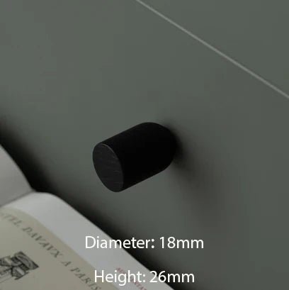 Sustainable Wood Cabinet Knob – Modern Minimalist  