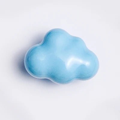 High-Quality Cloud Ceramic Knobs – Pink Handles for Kids' Drawers