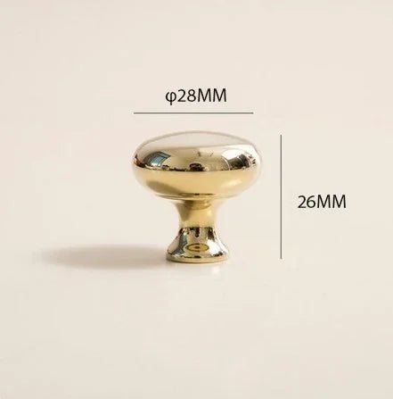 Contemporary Minimalist Brass Handles – Gold Cabinet Pulls 5"-12.6"
