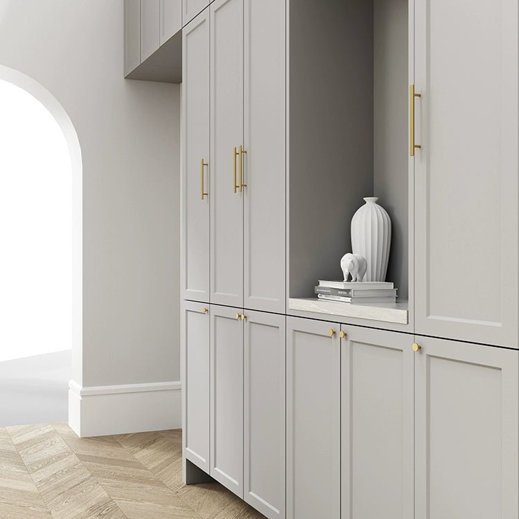 Premium Gold Brass T-Bar Pulls – 8.8" Cabinet Handles