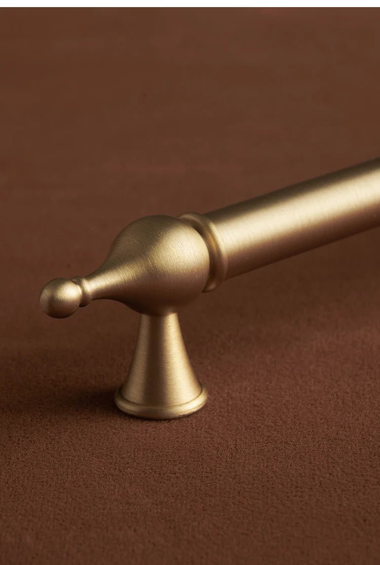 Stylish Gold T-Bar Brass Pull for Cabinet and Furniture Design