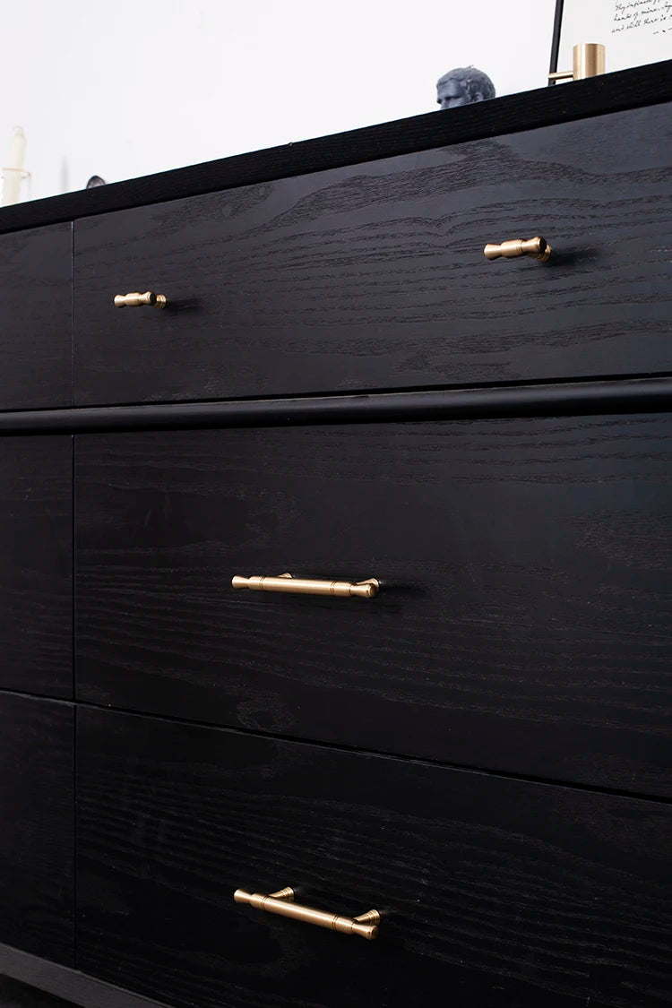 Premium Golden Brass Cabinet Handle – Long Bar Pull for Modern Design