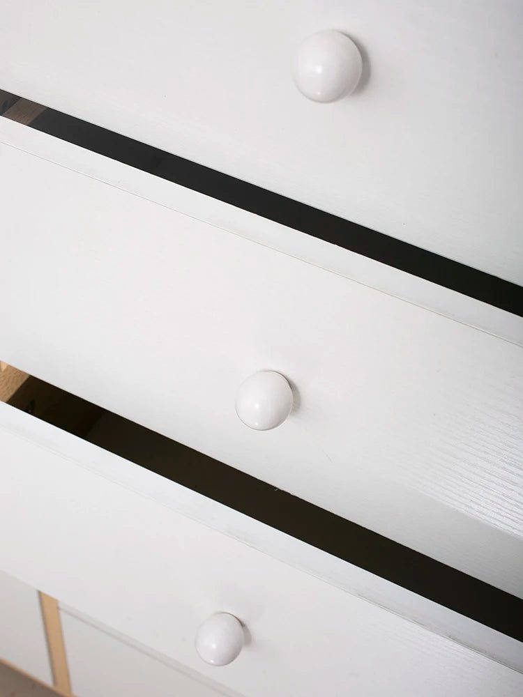 Stylish Pink Ceramic Ball Knobs – 2.5" Pulls for Modern Cabinets