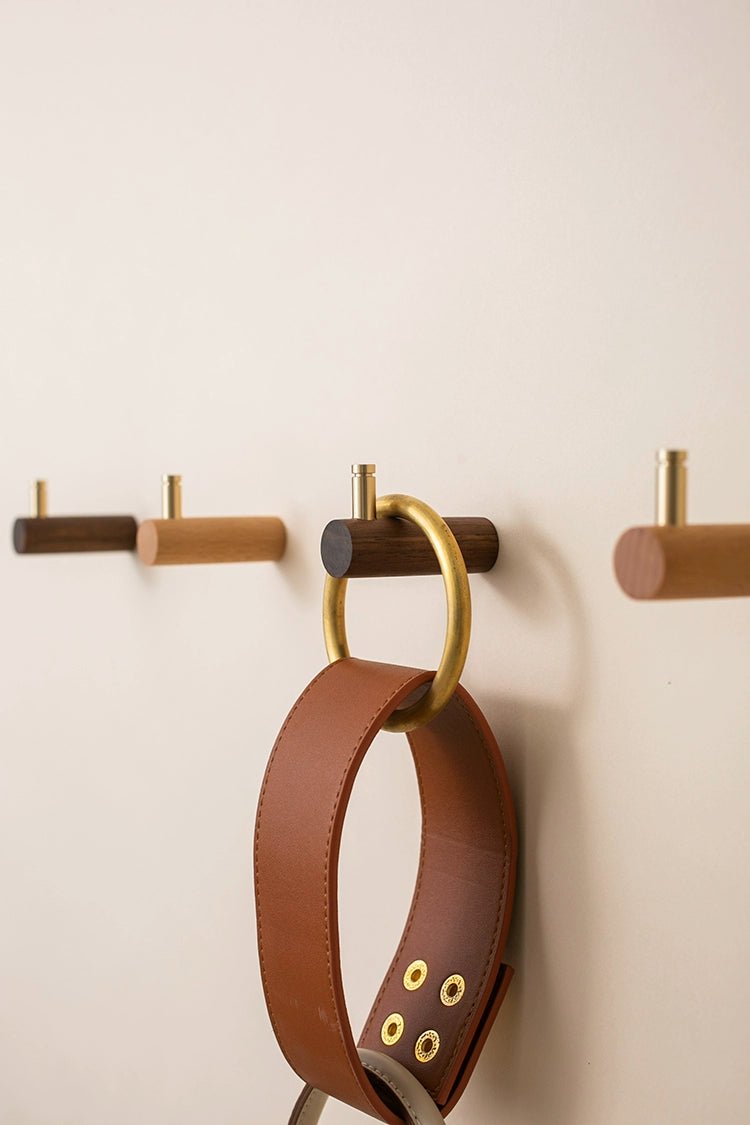 High-Quality Solid Brass Wall Hooks – Bearing Clothes Hooks