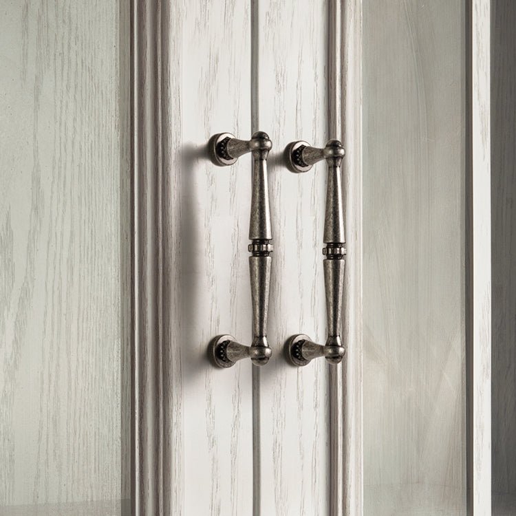 Sleek Vintage Antique Bronze Cabinet Handles for Stylish Kitchens