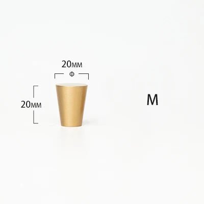 Gold Brass Cabinet Handle – Elegant Drawer Knob  