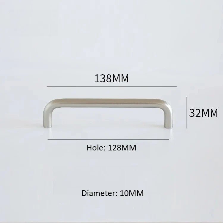 Luxury U-Shaped Cabinet Handles – Zinc Alloy Pulls for Modern Interiors