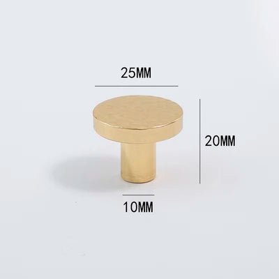 Handmade Brass Knob – Classic Artisan Pull  