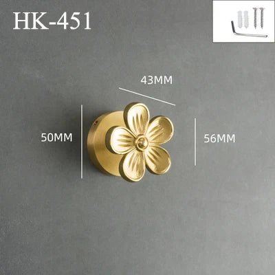Chic Nordic Brass Wall Hooks – Dragonfly, Bird, Antler for Functional Design