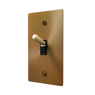 Unlacquered Aged Brass finish