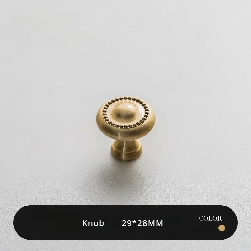 Vintage Antique Bronze Cabinet Handles – Elegant Pulls