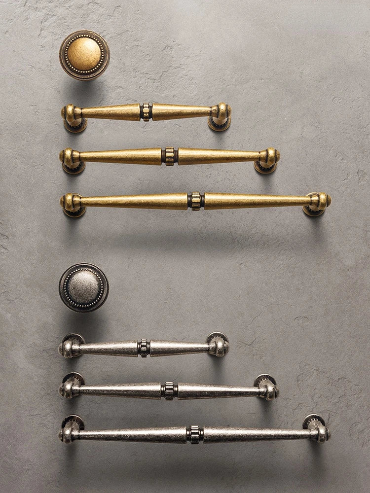 Vintage Antique Bronze Cabinet Handles for Kitchen