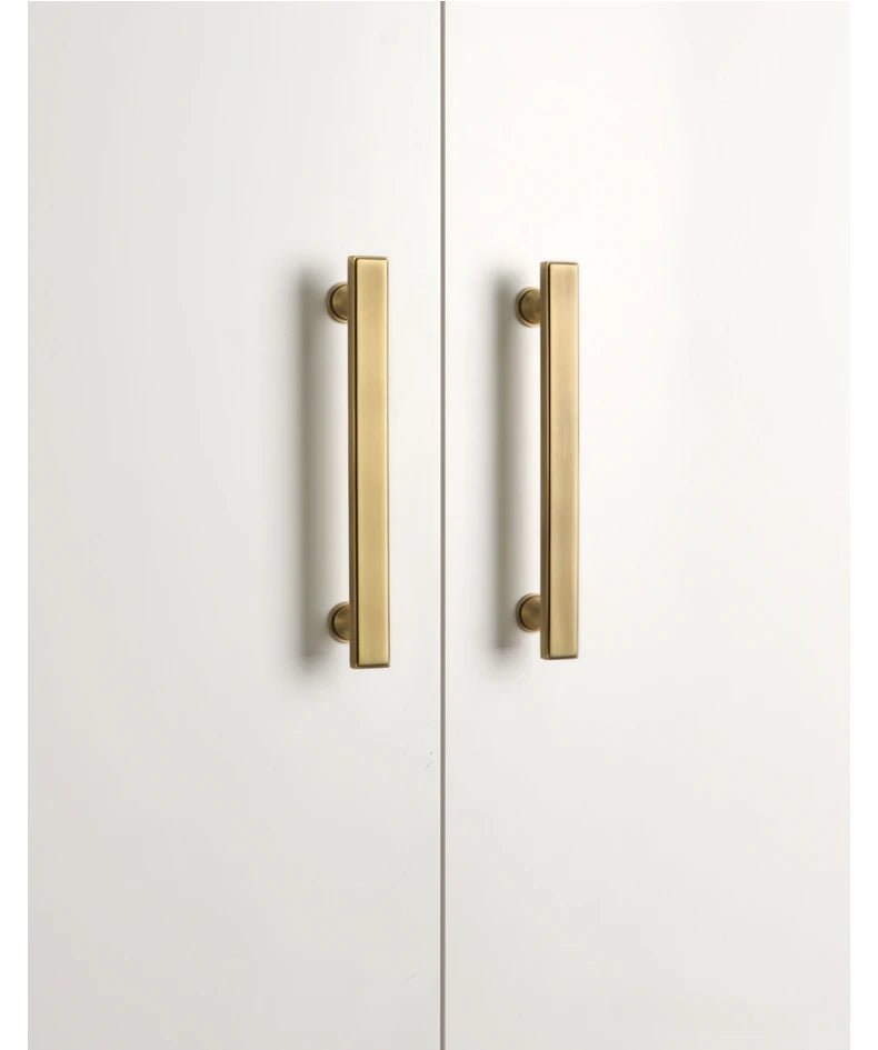 Elegant Vintage Bronze Bar Pulls – Antique Handles for Cabinets