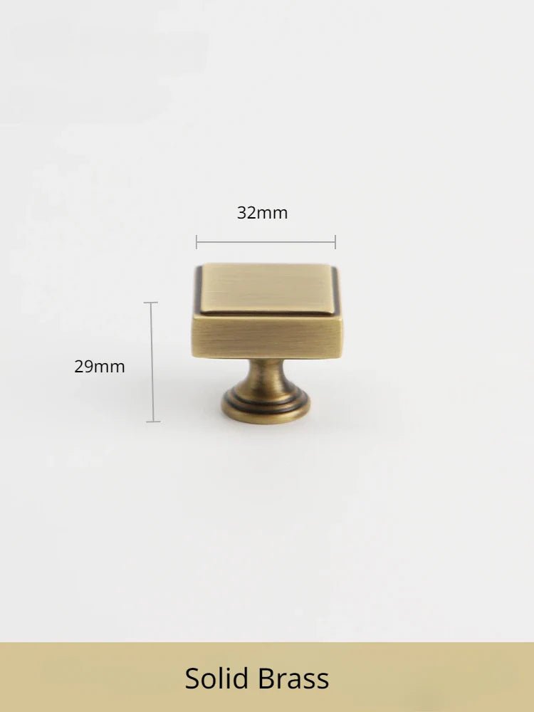 Classic Vintage Bronze Bar Pulls – Antique Handles for Cabinets and Drawers