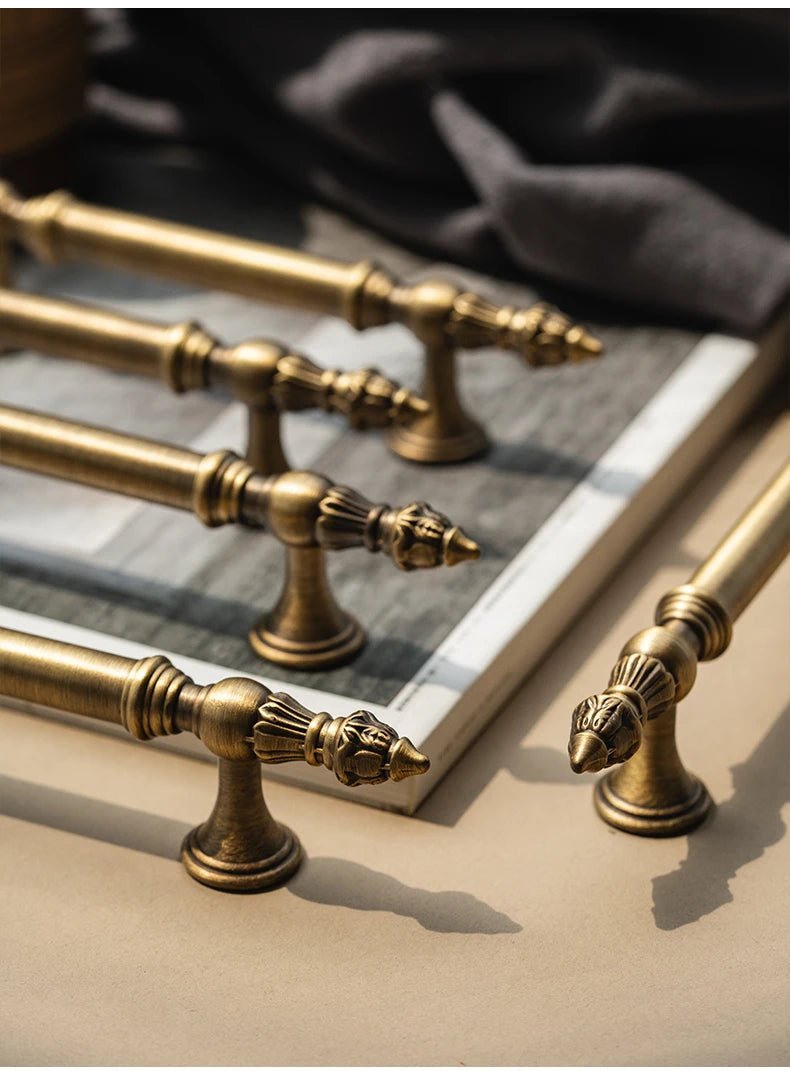 Contemporary Vintage Bronze Handles – Classic Pulls for Drawers