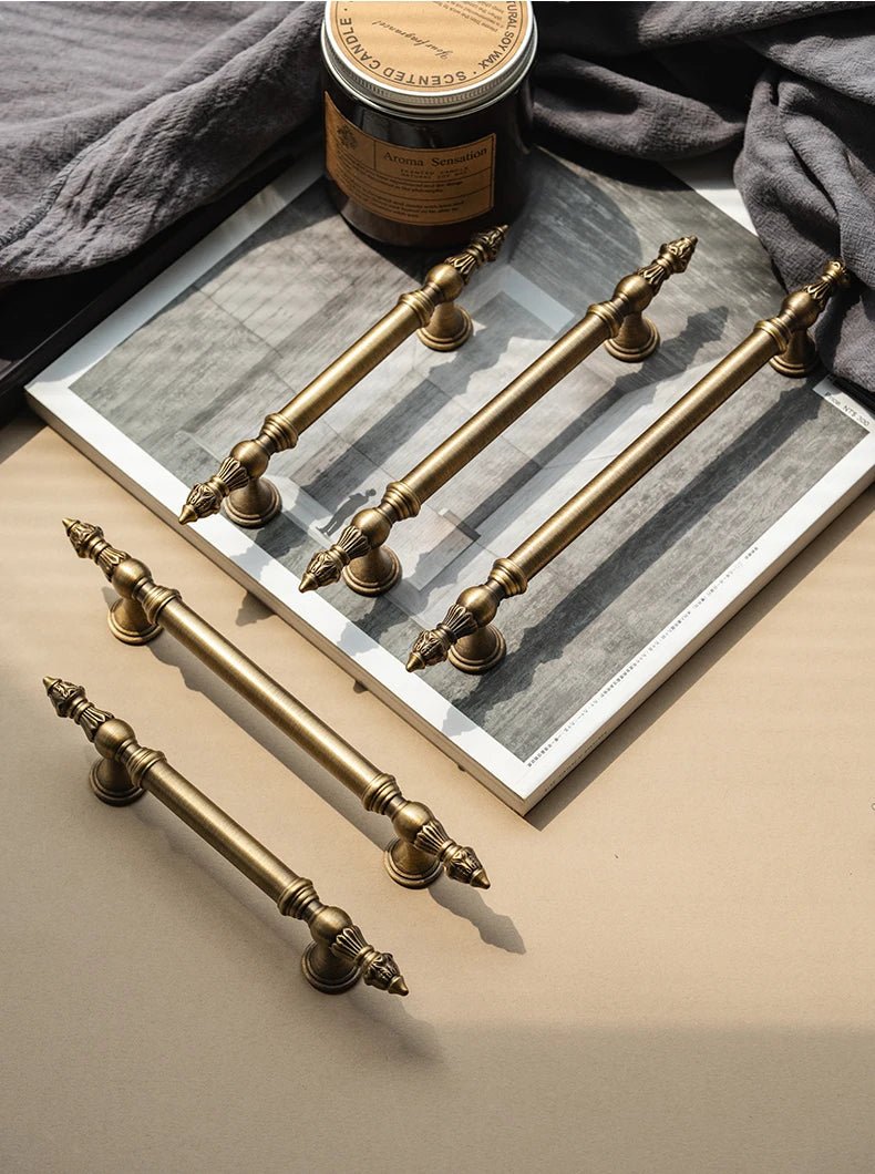High-Quality Vintage Bronze Handles – Classic Pulls for Cabinets