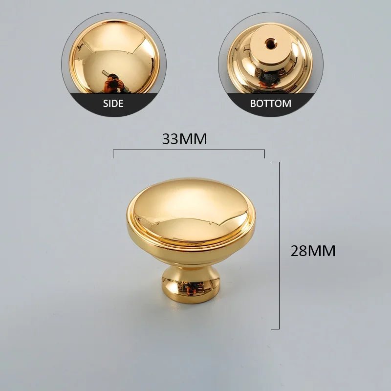 Luxury Bronze Shell Brass Knob – Cabinet Handle for Drawers
