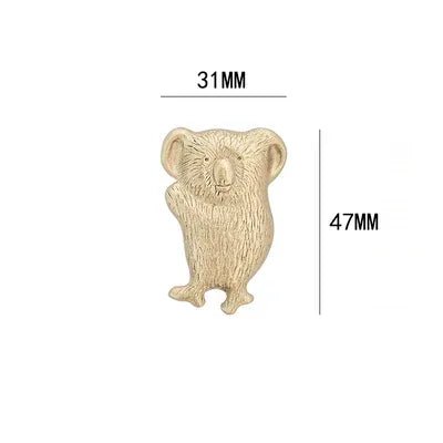 Kids Brass Animal Knobs – Fun Shapes for Cabinets and Drawers